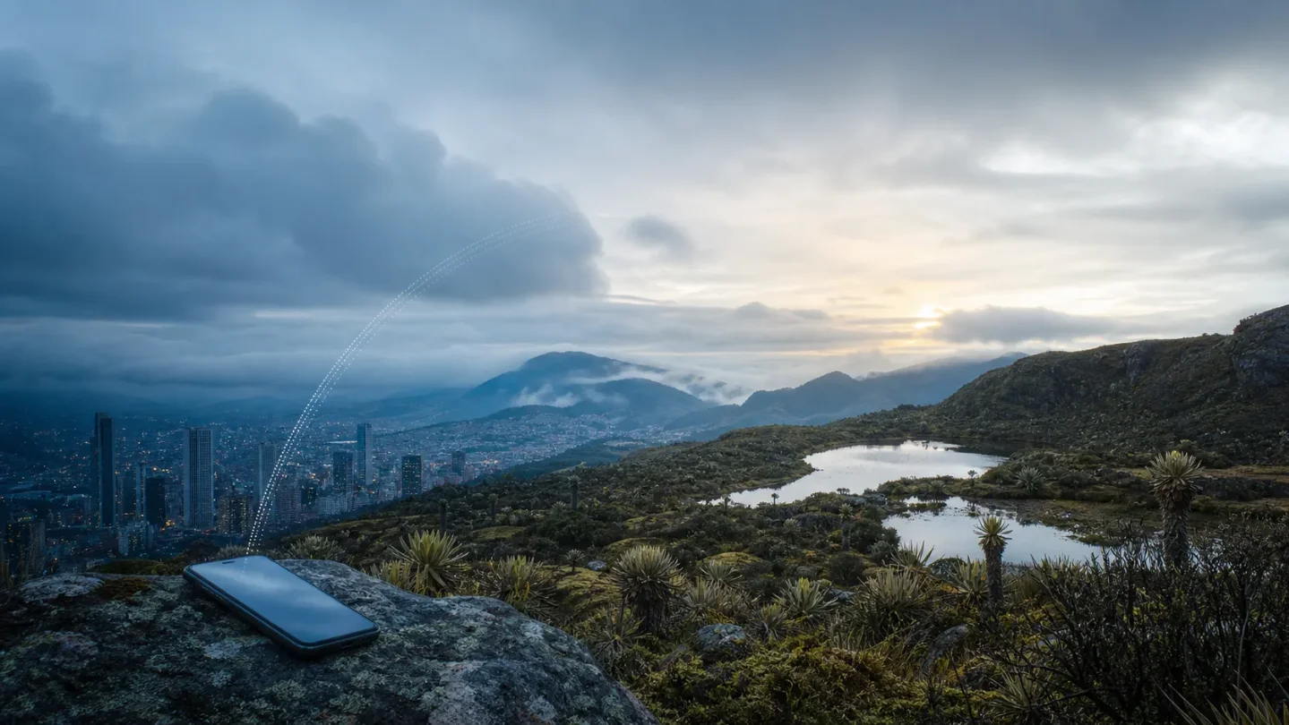 Colombia's tech and environment watch: Bogotá weather searches and a digital safety warning