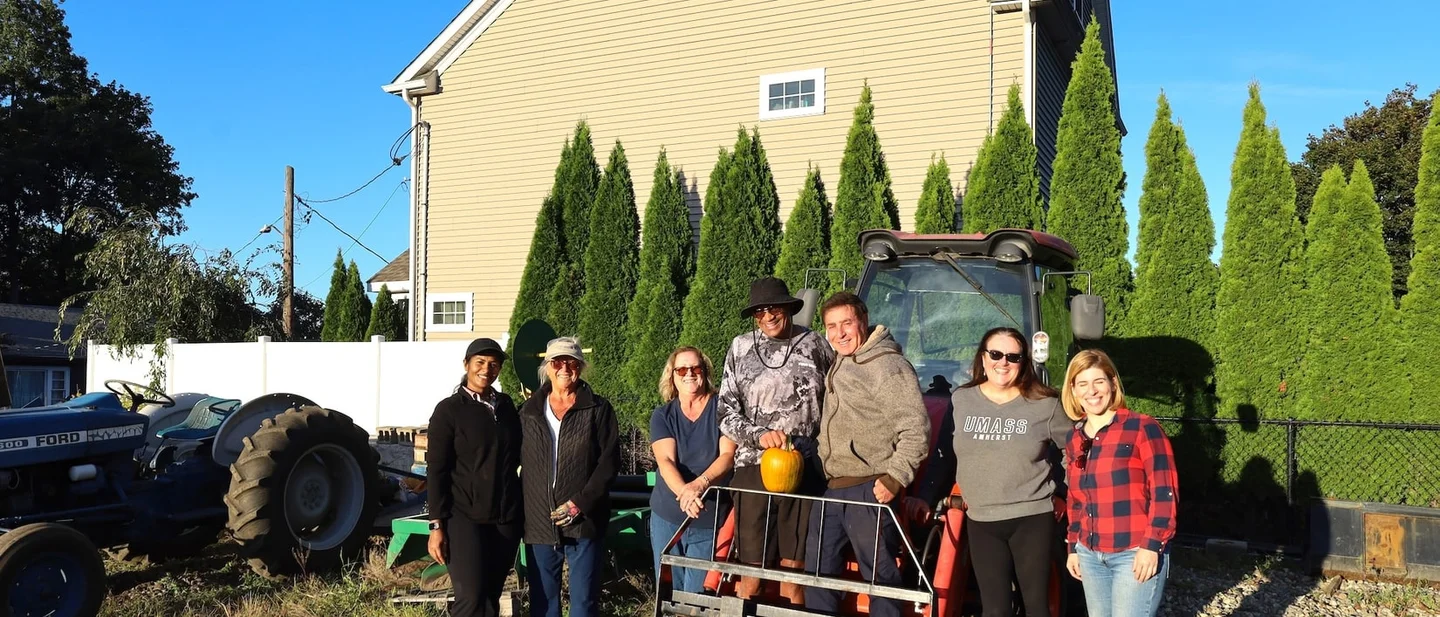 A mechanic turned eleven junk-filled plots into a farm that gives every pumpkin away — and in York, a spare room that has taken in five young people