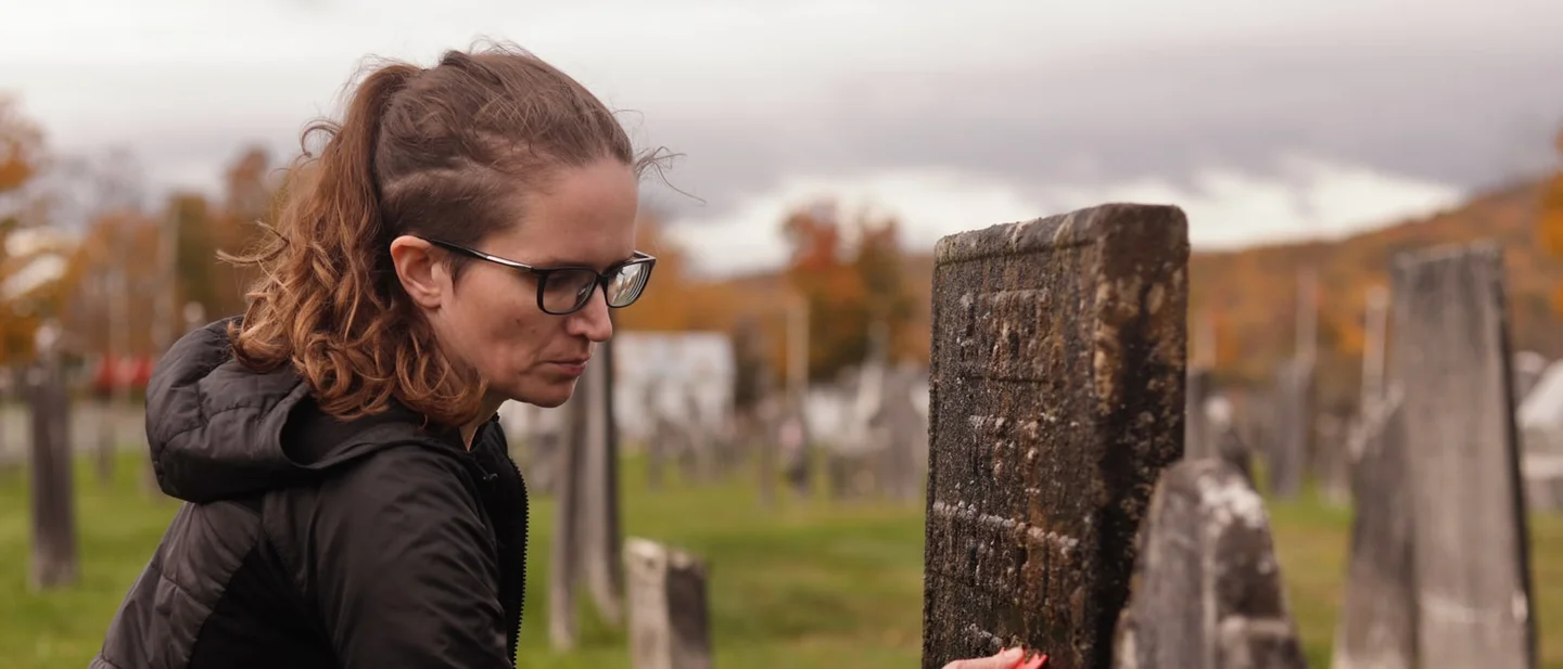 A Vermont woman cleans the gravestones of people she never met — and 57 retired hens are looking for a garden in Hereford