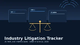 Workday, OpenAI, TikTok, and Aurobindo: Litigation Tracker — Week of June 22
