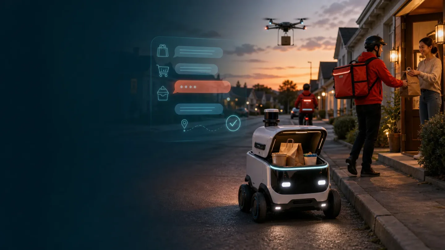 No Priors × DoorDash:AI 点单只是入口,真正难题在机器人接管配送