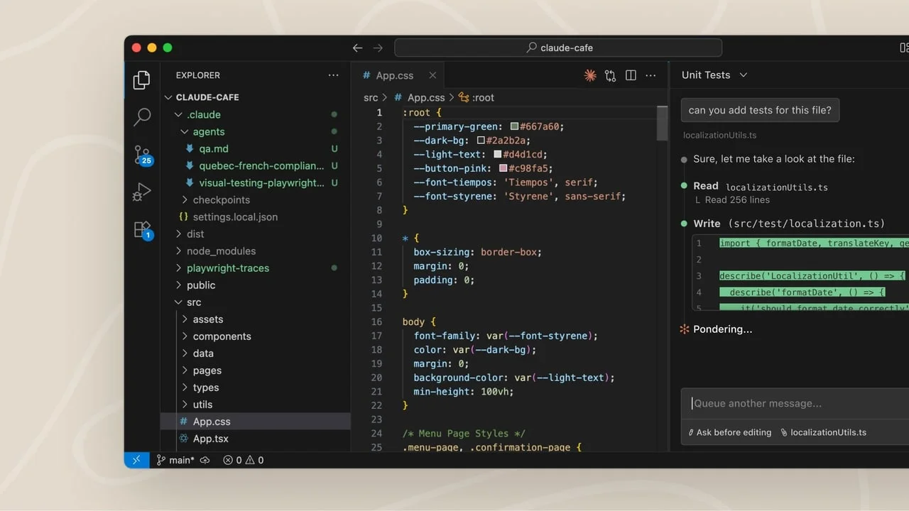 Claude Code SDK #27:VS Code Extension 全解——@mentions × diff review × IDE MCP,把上下文和回滚放进编辑器
