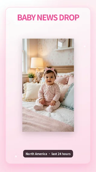 Baby News Drop: North America in 76 Seconds — June 14