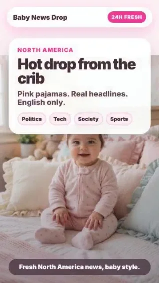 Baby News Drop: North America in 60 Seconds
