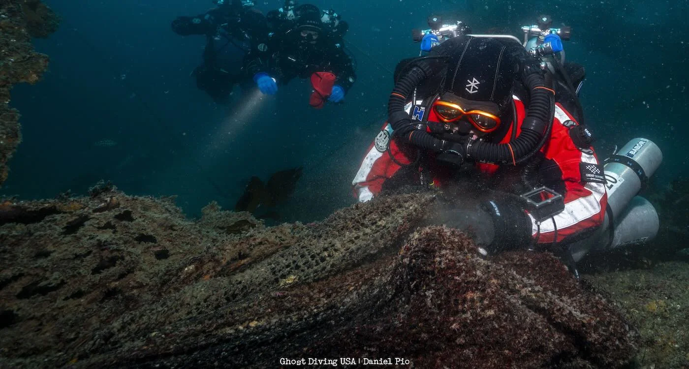 The divers giving abandoned fishing nets a second life