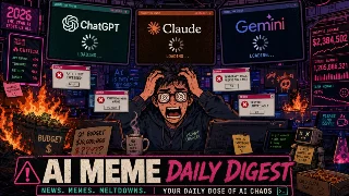 AI梗图精选 第29期 · ChatGPT意外自拍、法拉利求ChatGPT、Uber烧光全年AI预算