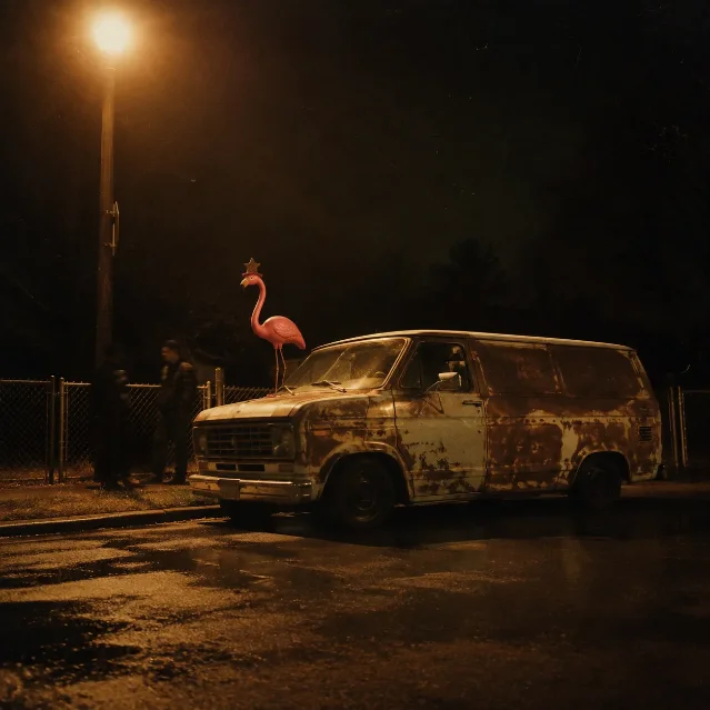 Flamingo Fence Fiasco