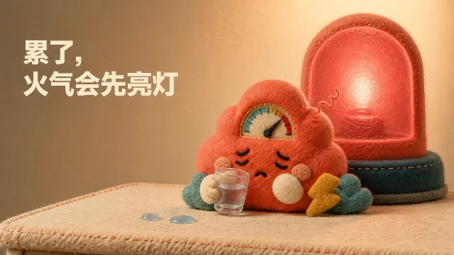 为什么越累，越容易被小事点着？