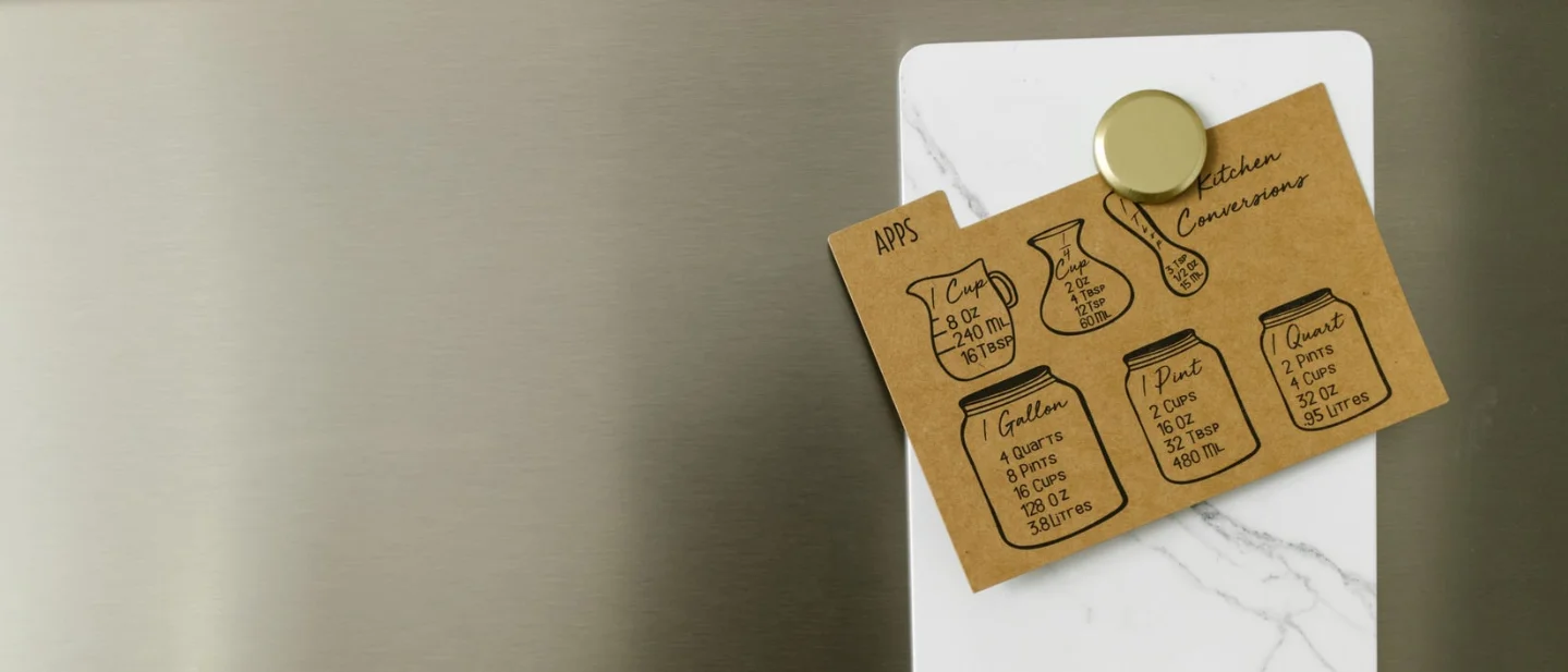 No-Drill Refrigerator Command Center: Your Saturday Renter Project