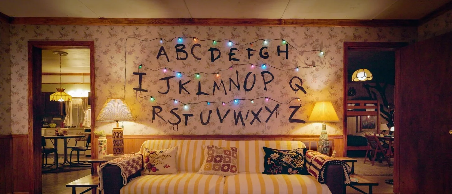 The Byers house from Stranger Things is a rental — alphabet wall included