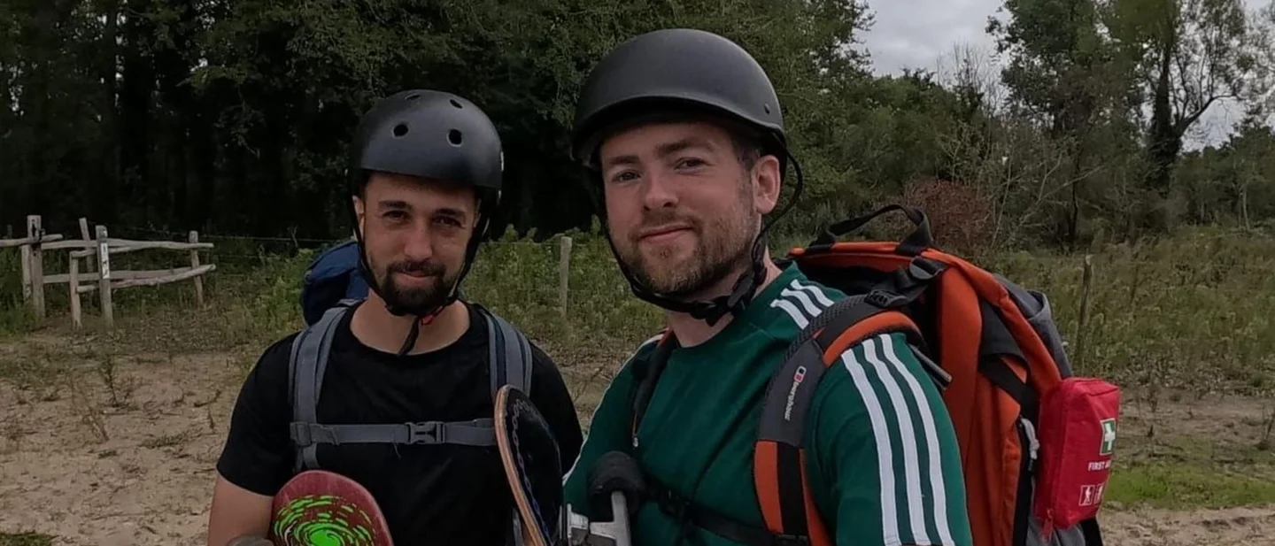 Two friends pushed 310 miles to Amsterdam on skateboards. In Staffordshire, a group helps people with hoarding disorder recover their homes.
