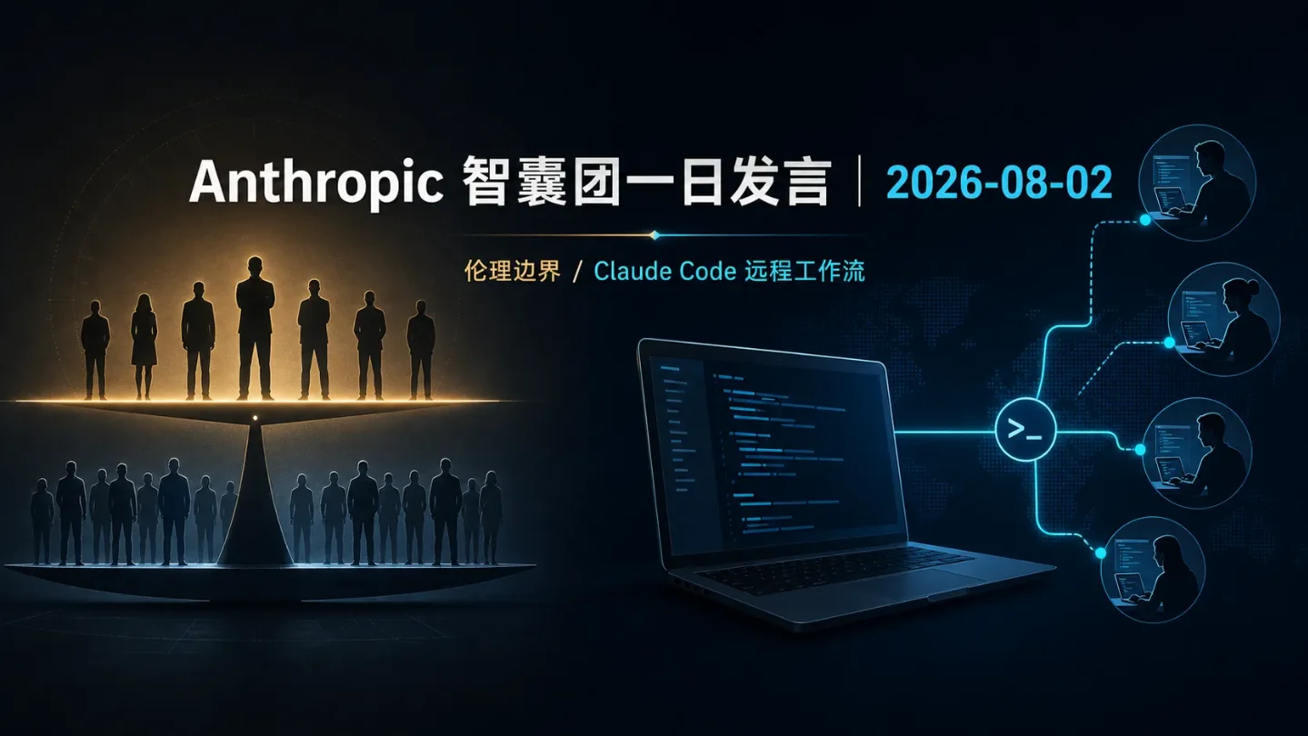 《Anthropic 智囊团一日发言|2026-08-02》