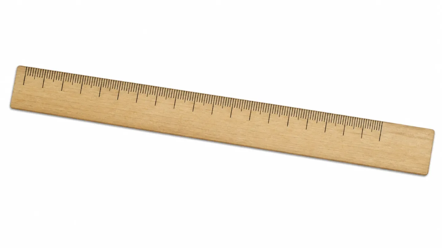 短一厘米的尺子(one short ruler but not tape)
