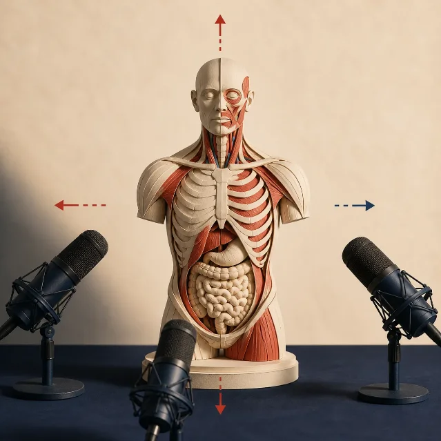 Master Anatomy & Physiology: Directional and Regional Terms
