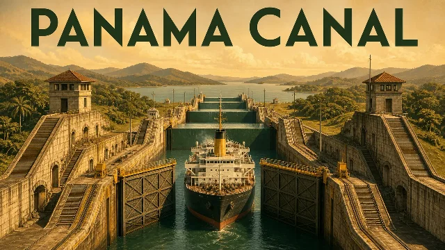 Panama Canal: How Engineers Lifted Ships Over a Mountain Range