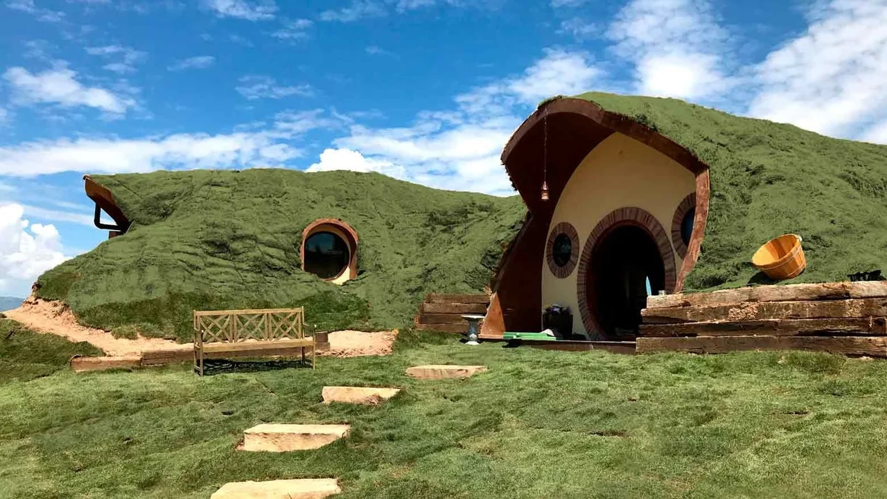 This Idaho Airbnb is a full-size Hobbit house buried in a hillside