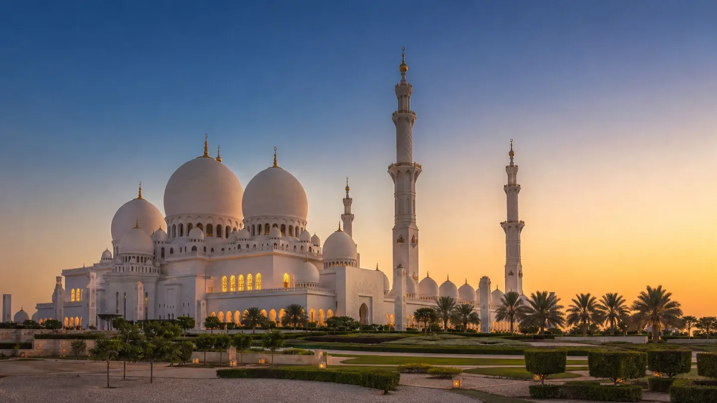 Abu Dhabi prayer times: Thursday 30 July to Sunday 2 August 2026