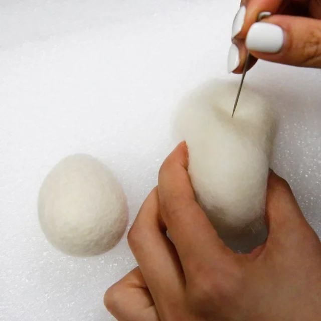 Make a Needle-Felted Wool Pebble: A Calm First Felting Session