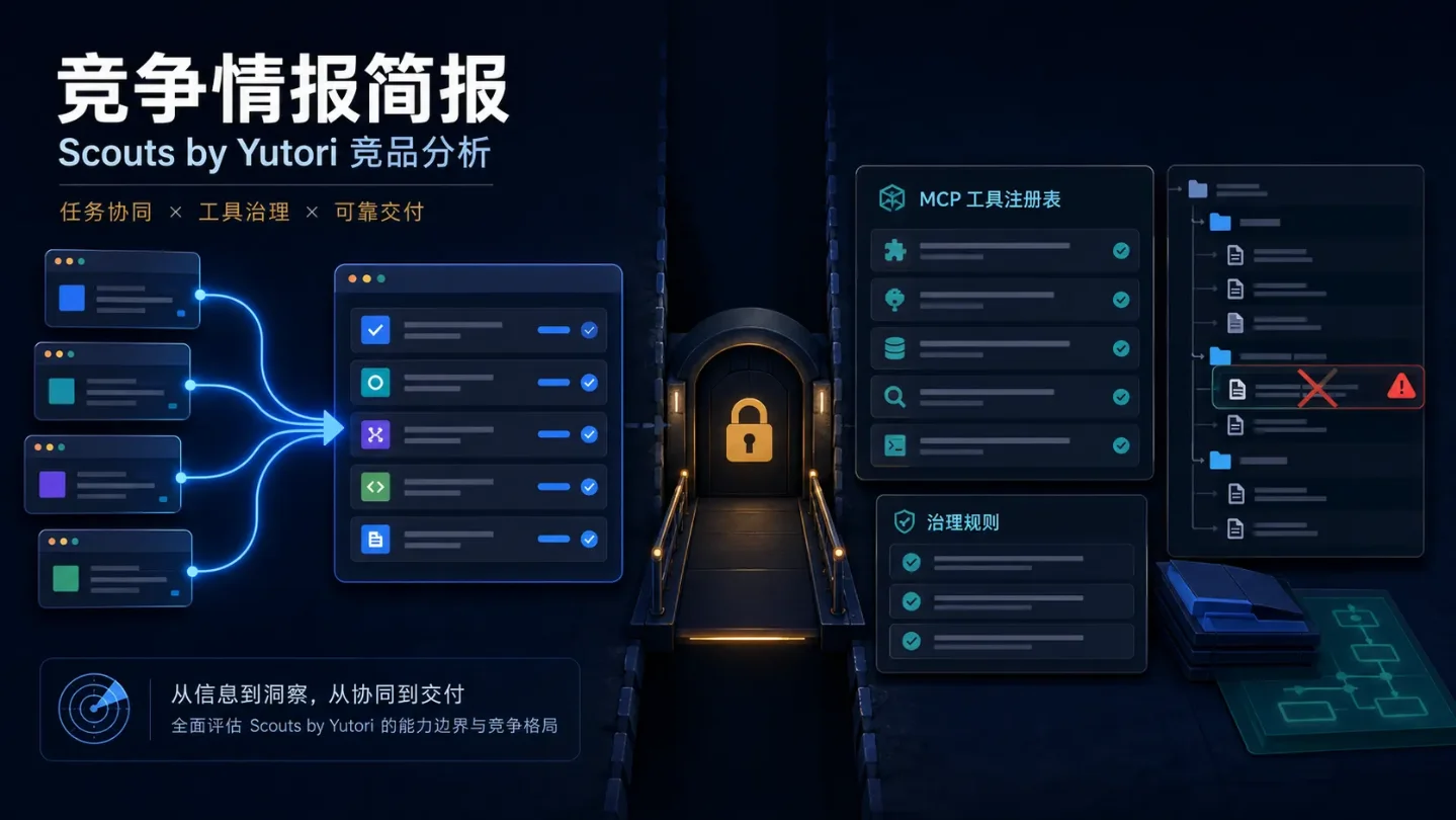 Scouts by Yutori:任务列表抽取与仓库修复,发布层仍未接上
