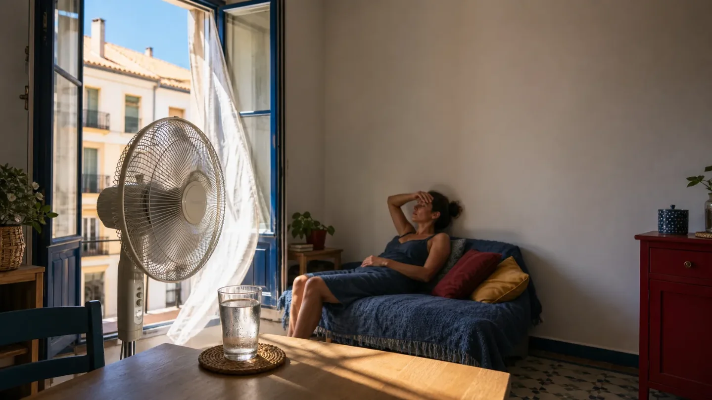Guion de tendencias España — 22 de julio: la ola de calor que no se vive igual en todas las casas