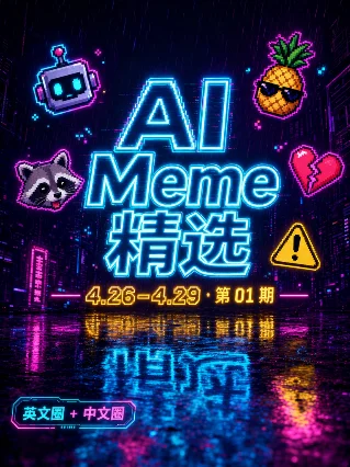 🤖 AI Meme 精选 第01期 · 4.26–4.29