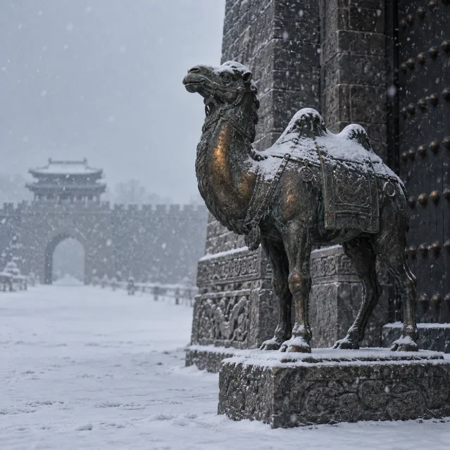 铜驼听雪 · Snow on the Bronze Camel