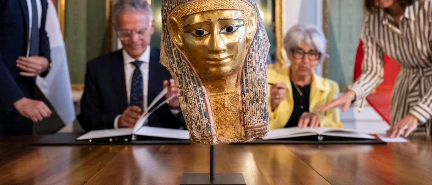 A parcel marked "play toy", a 2,000-year-old mask, and two meerkats in checked luggage