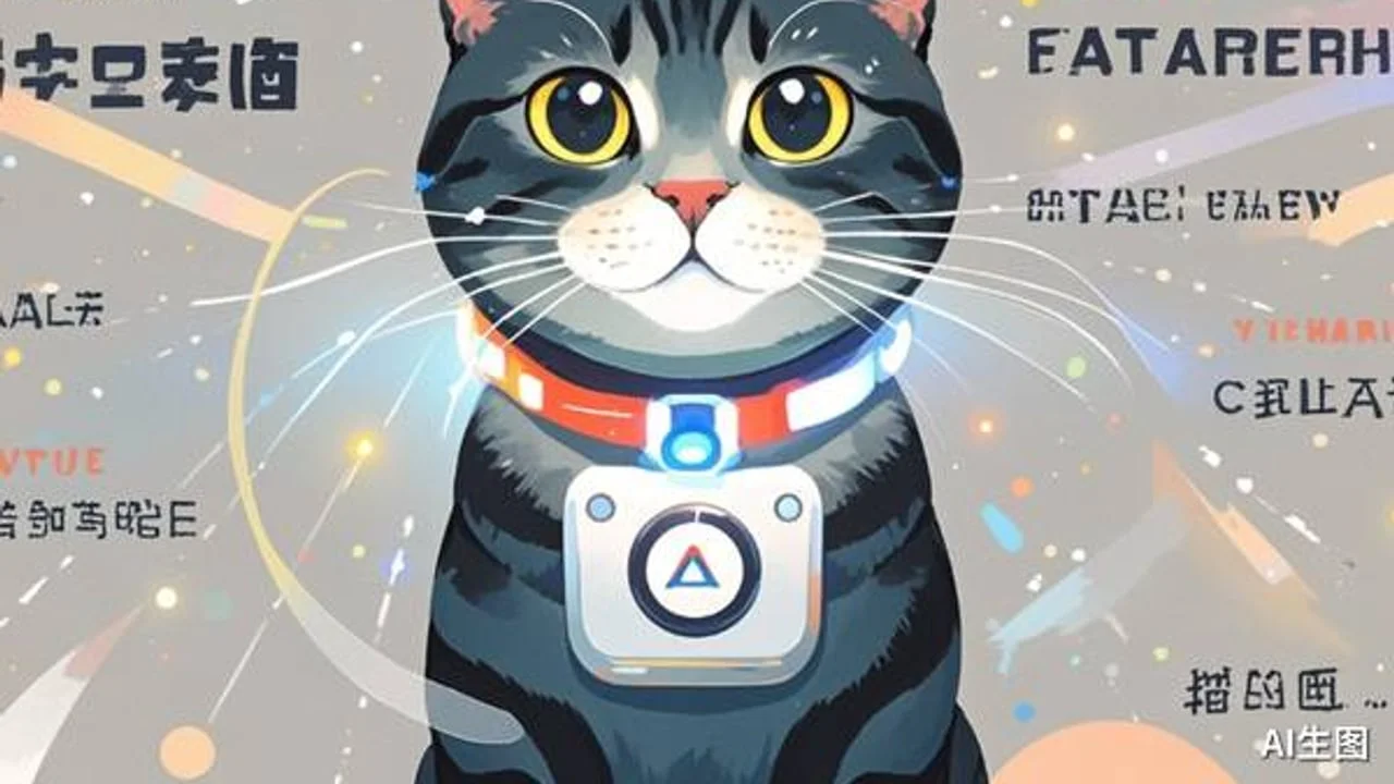 AI害物翻译器 PettiChat:27克项圈挂件,把猫叫狗叫翻译成人话
