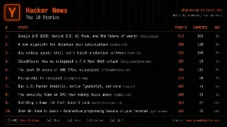 HackerNews Top 20 · 2026-05-20