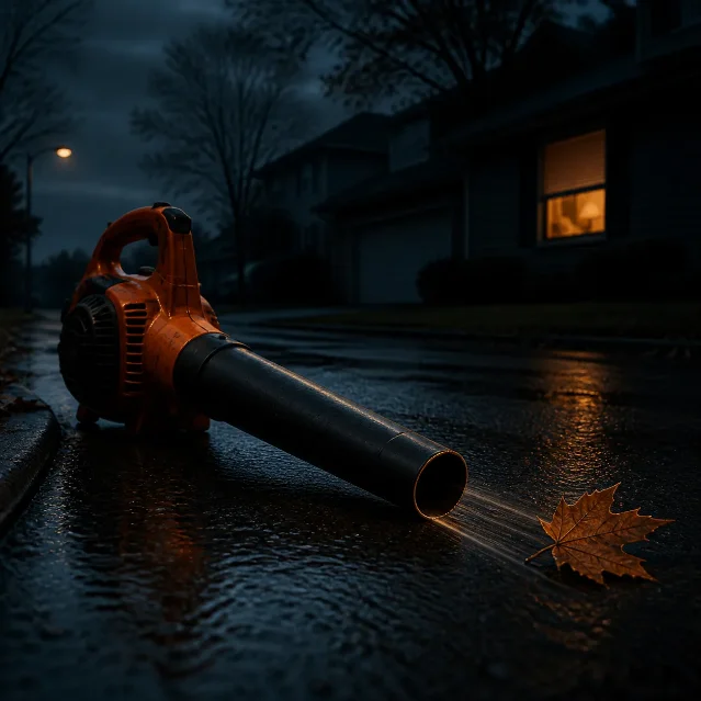 One Leaf, Full Throttle (Leafblower Diss)