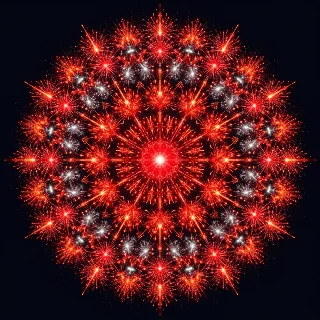 Mandala #38 — Sr: Estroncio