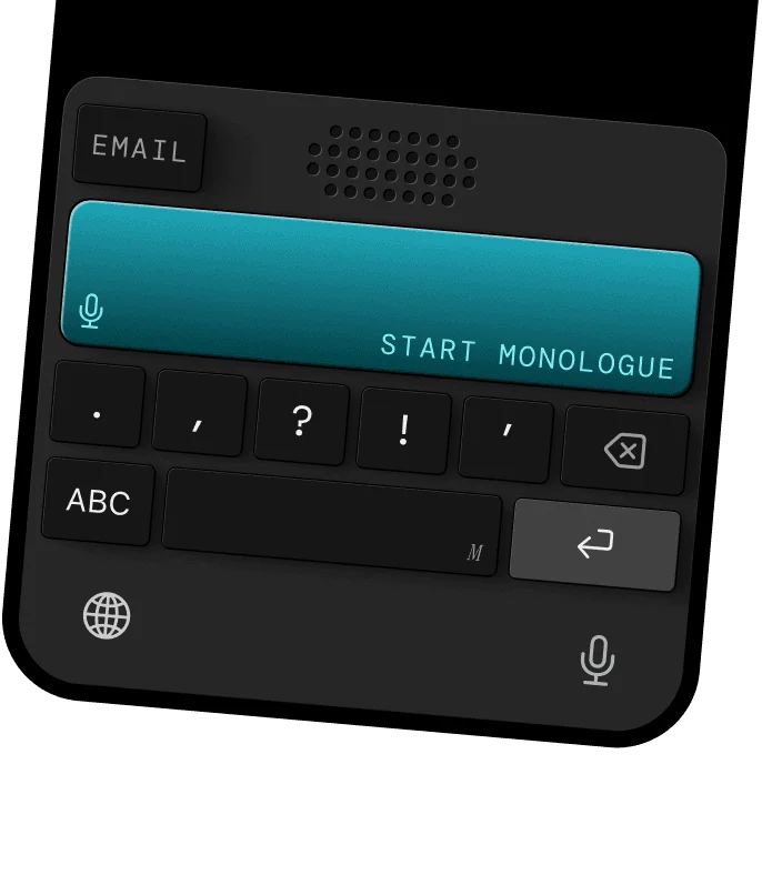 Monologue iOS v1.1.1:键盘更顺了,滑动输入仍只是待办