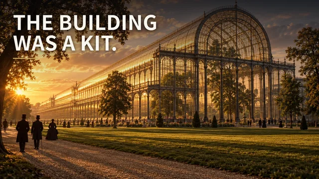 The Crystal Palace: How a Gardener Built a Hall of 293,000 Glass Panes in 190 Days