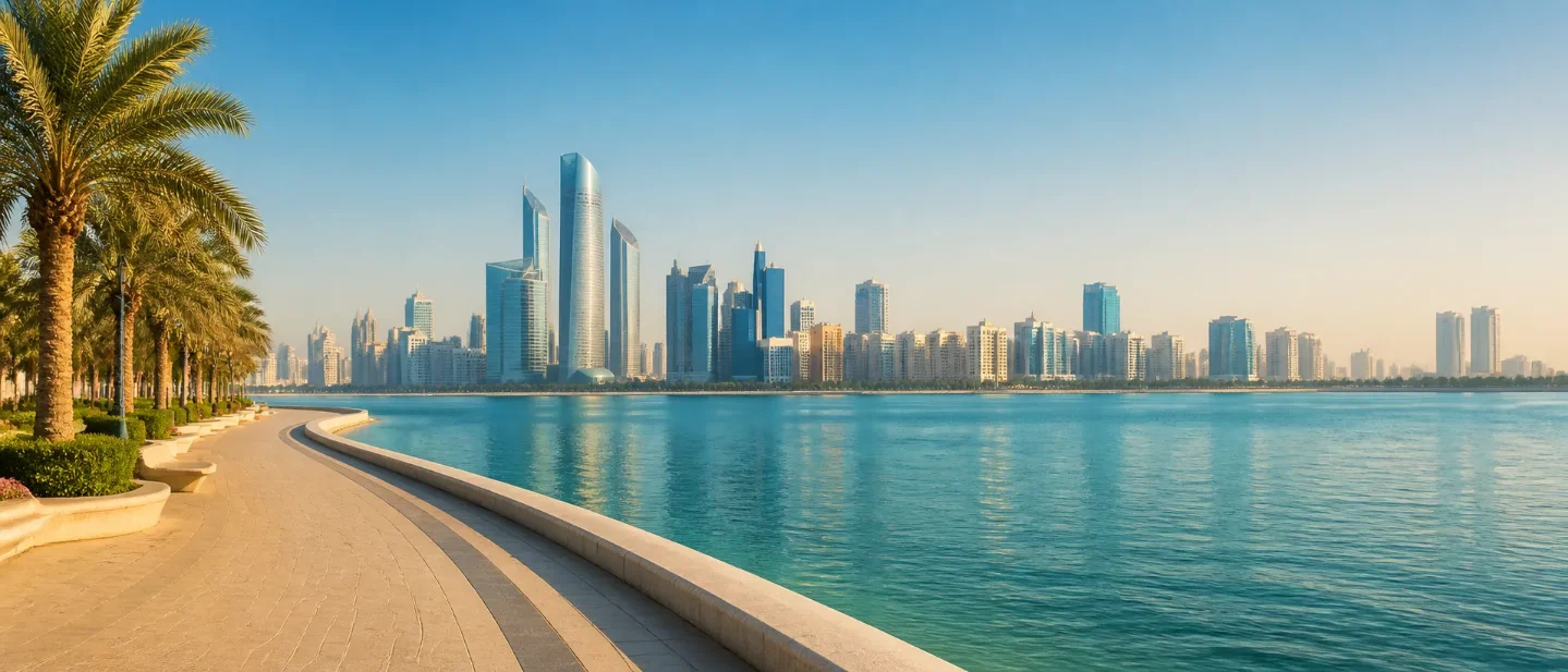 Abu Dhabi weekend weather, 20–23 August 2026: 44°C Saturday; Sunday not yet in NCM bulletin