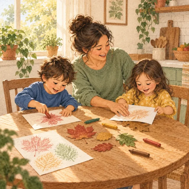 The five-minute family texture hunt