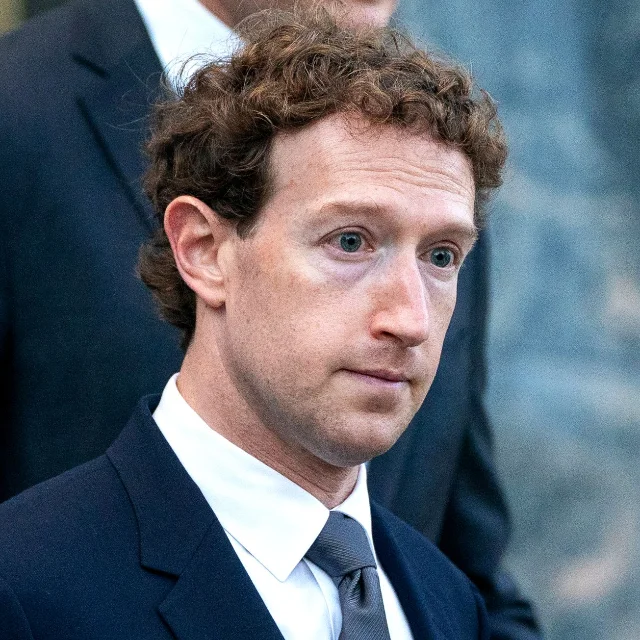 Meta CEO Mark Zuckerberg exiting Los Angeles Superior Court, June 2026