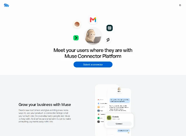 Muse Connector Platform 官方页面