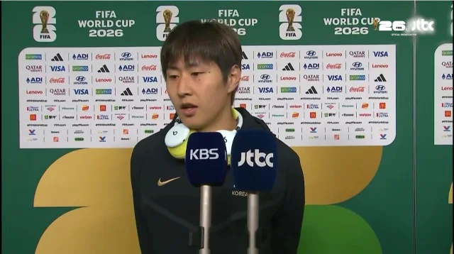 Unreleased Beats headphones on soccer player Lee Kang-in, with neon yellow ear cups contrasting a white body