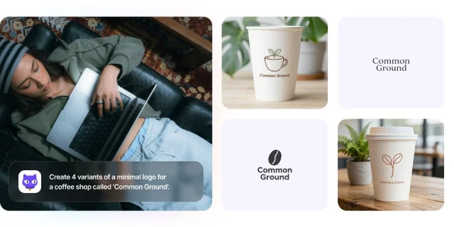 Lumo 2.0 showing image generation inside the chat interface