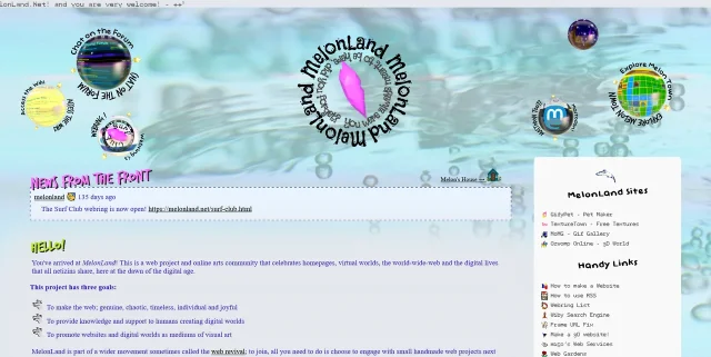 MelonLand 页面截图