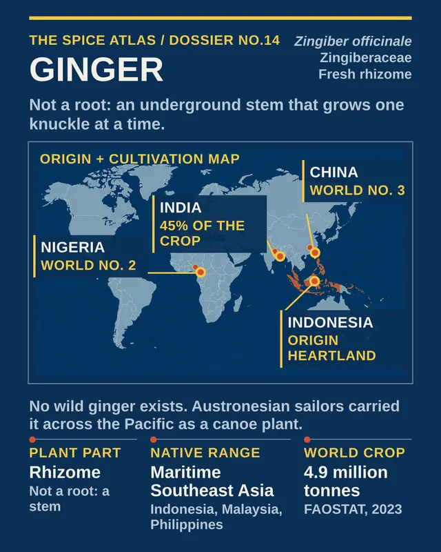 Ginger is not a root | Dossier No.14