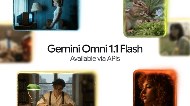 Gemini Omni 1.1 Flash announcement banner