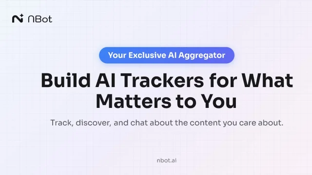 NBot 个性化 AI 追踪器产品界面
