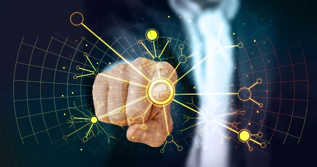 AI 芯片与电路板——象征递归自我改进的计算基础设施