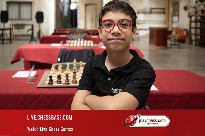 Faustino Oro in deep thought during tournament play in Madrid
