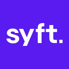 Syft AI 官方 Logo(紫色背景白色字体)