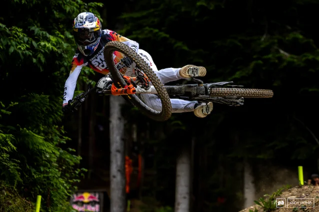 Jackson Goldstone 练习中的 Leogang 赛道
