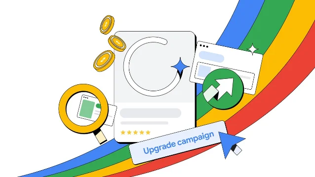 Google Ads 官方公告中说明 AI Max 接替旧设置的配图