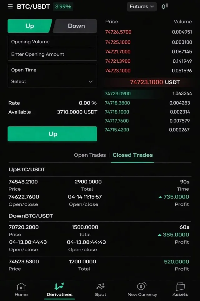 OpenAI 复盘中展示的虚假加密货币交易界面
