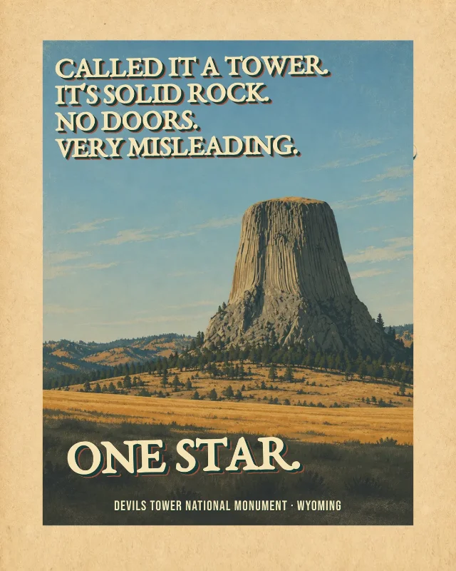 Called it a tower. It's solid rock. Very misleading. One star.